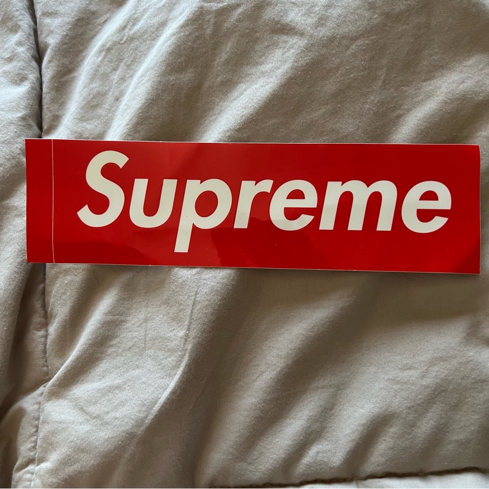 Supreme Logo Sticker